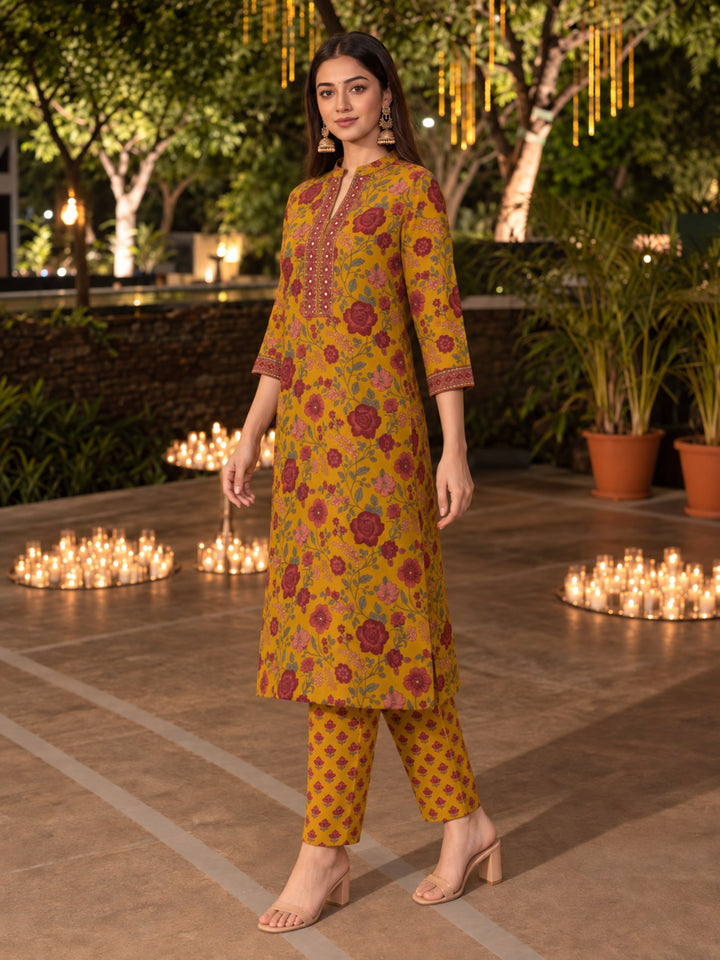 Poppi Amber Cotton Suit Set