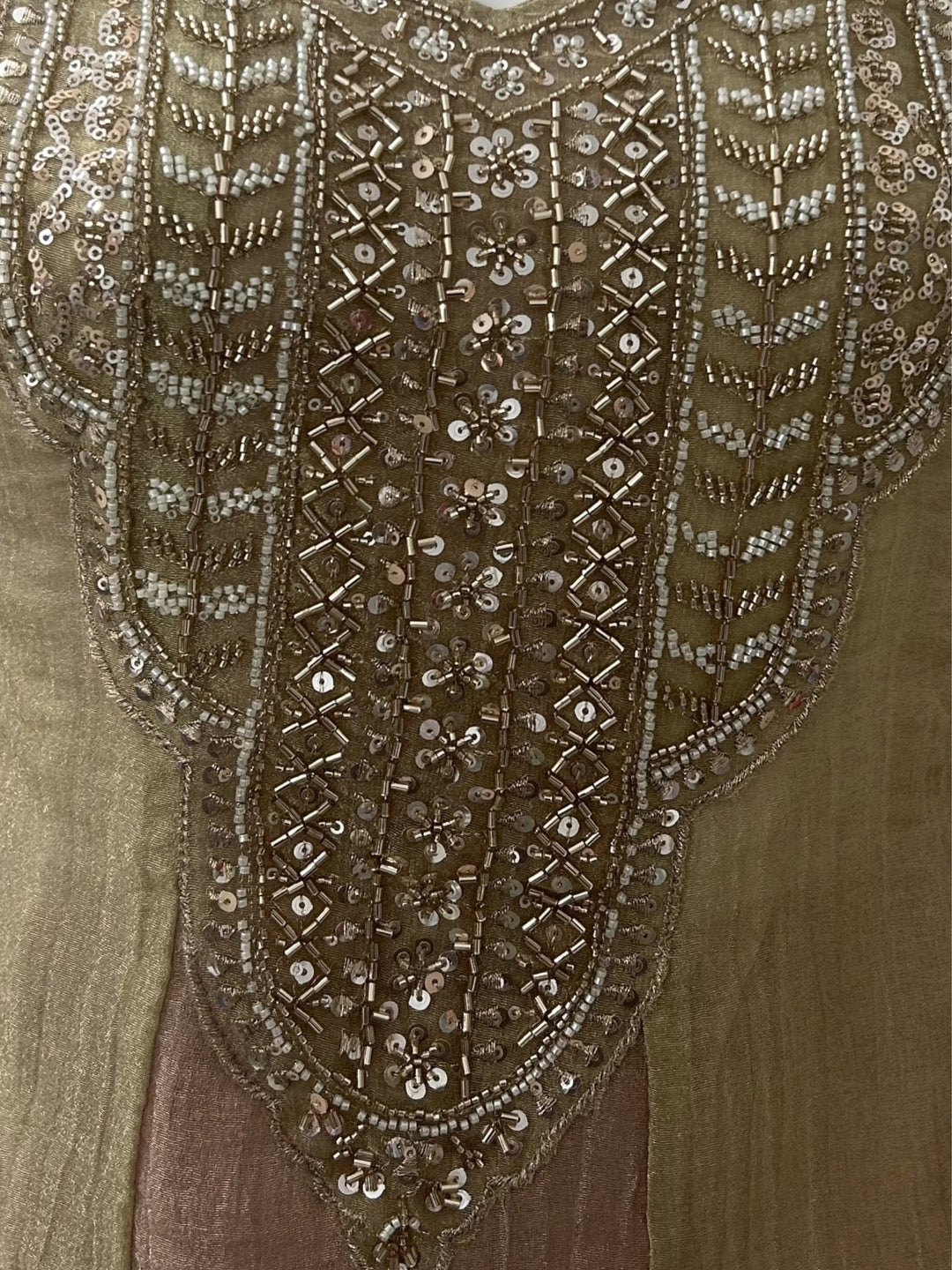 Poppi Apricot Full Work Handwork Heavy Suit Set