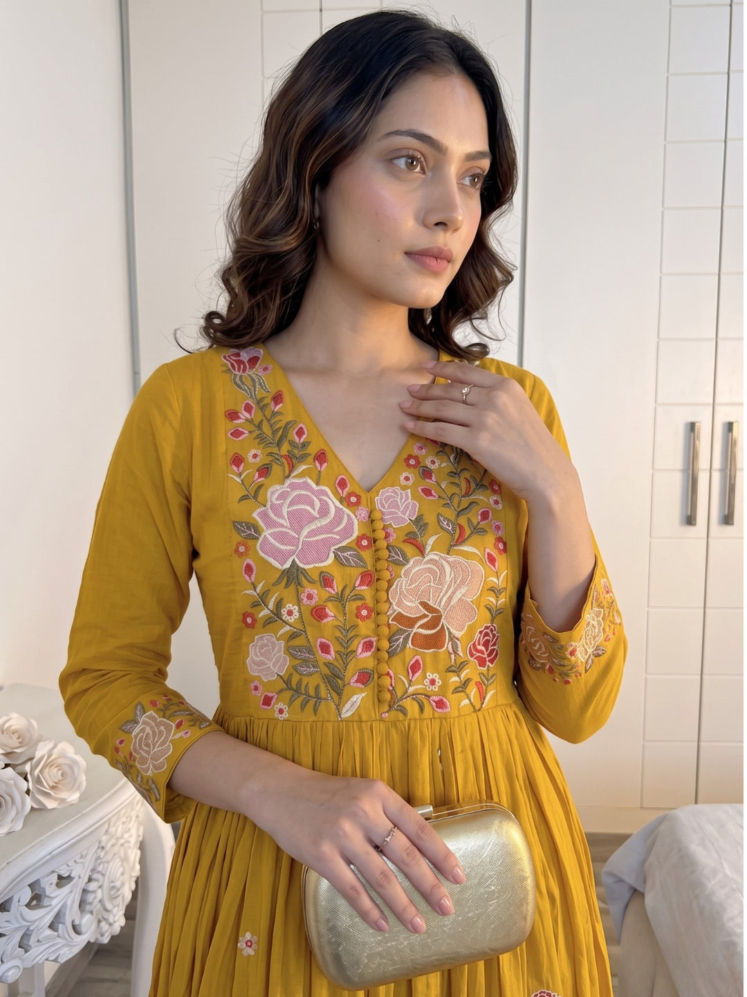 Poppi Mimosa Embroidery Suit Set