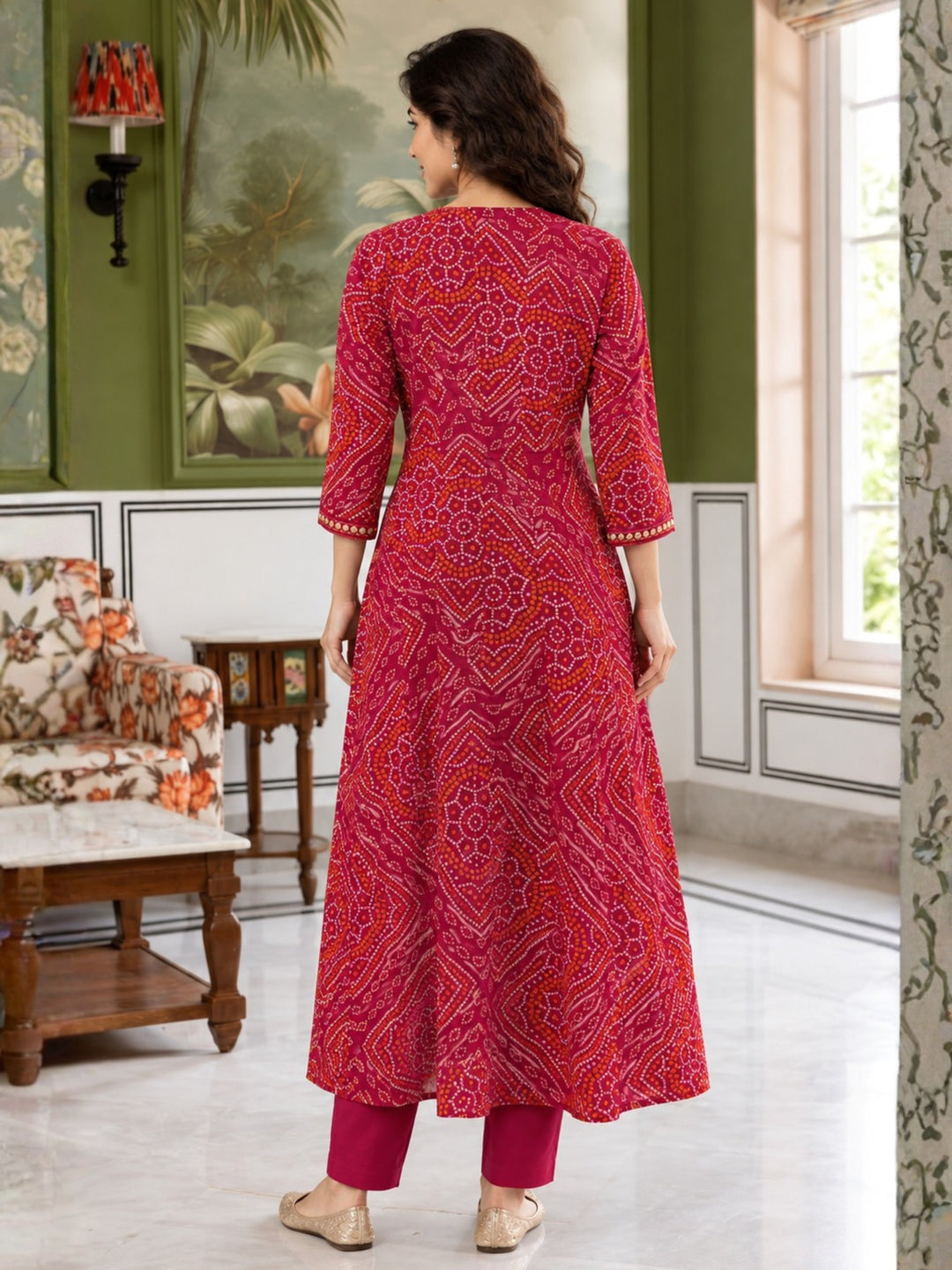 Poppi Petal Anarkali Suit Set