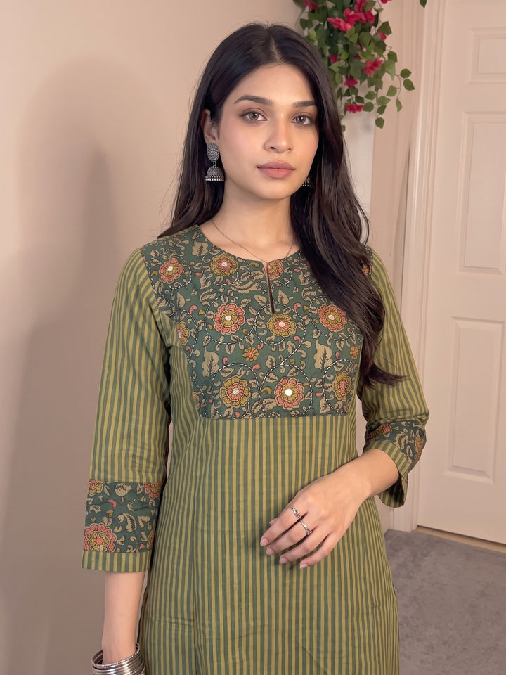 Poppi Sunrise Printed Kurta Pant Set