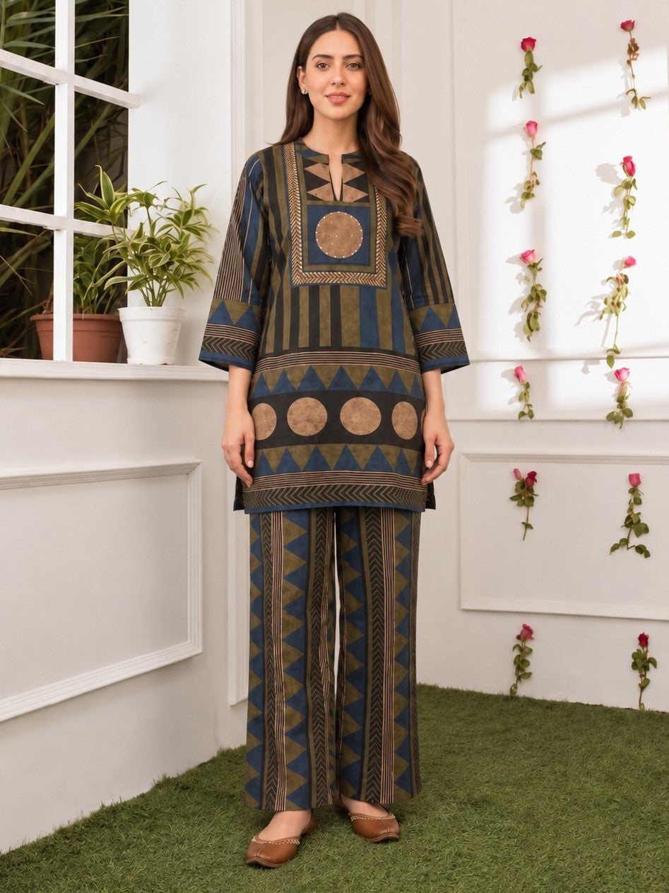 Poppi Tree Printed Co-Ord Set