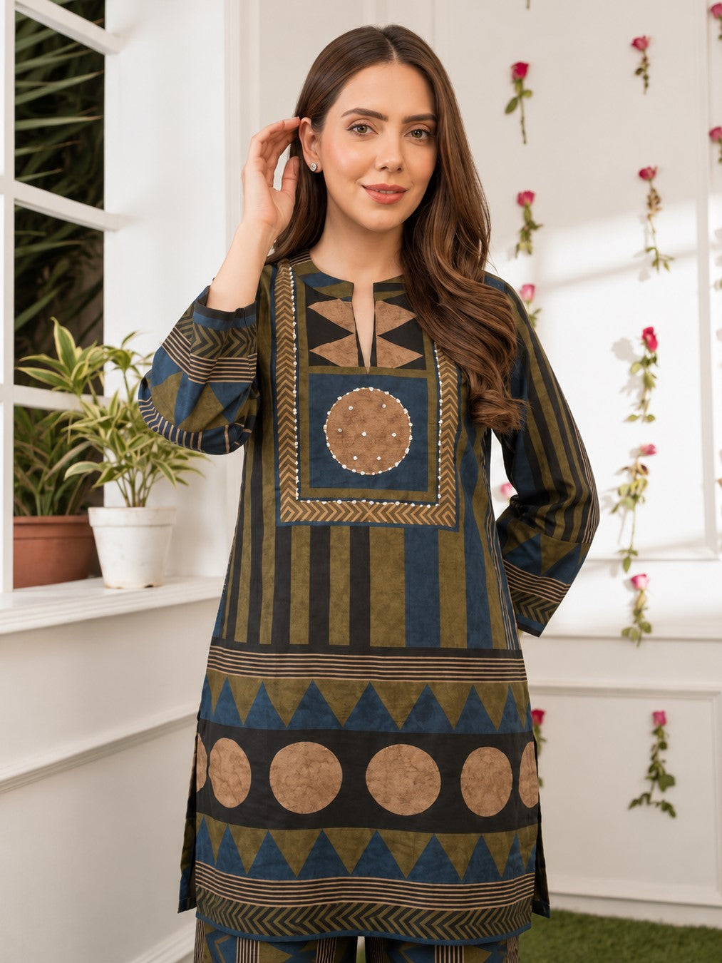 Poppi Tree Printed Co-Ord Set
