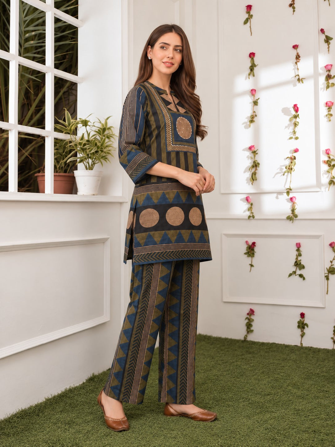Poppi Tree Printed Co-Ord Set