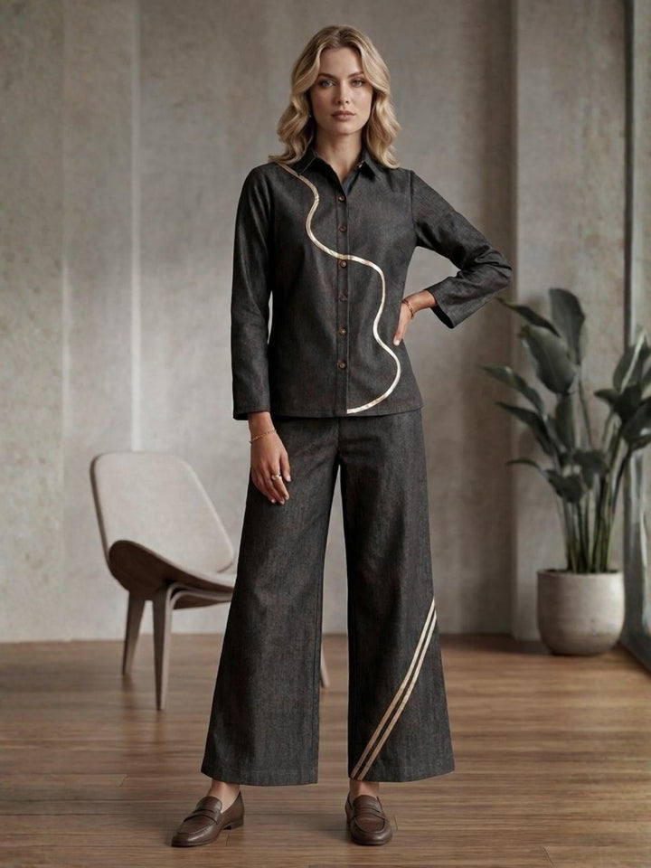Prisha Denmark Denim Co-Ord Set