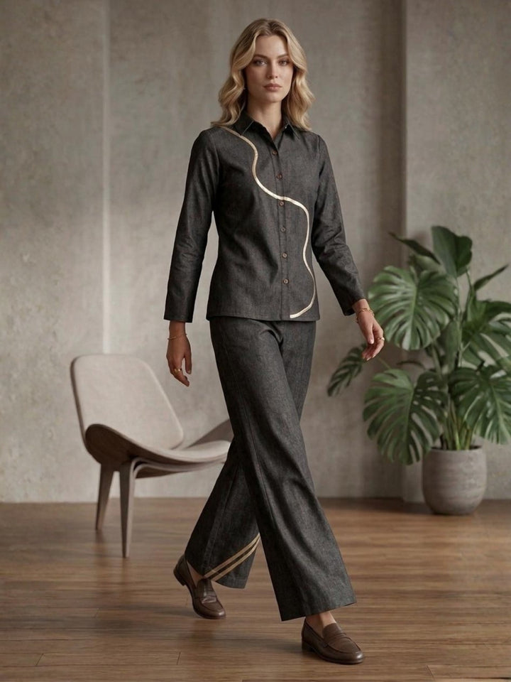 Prisha Denmark Denim Co-Ord Set