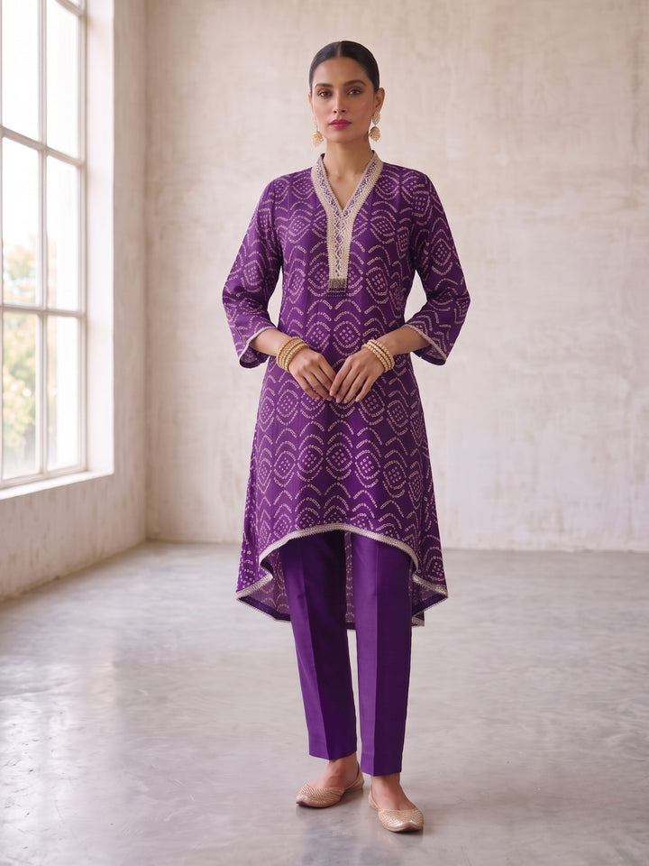 Prisha Iris Work Festive Co-Ord Set