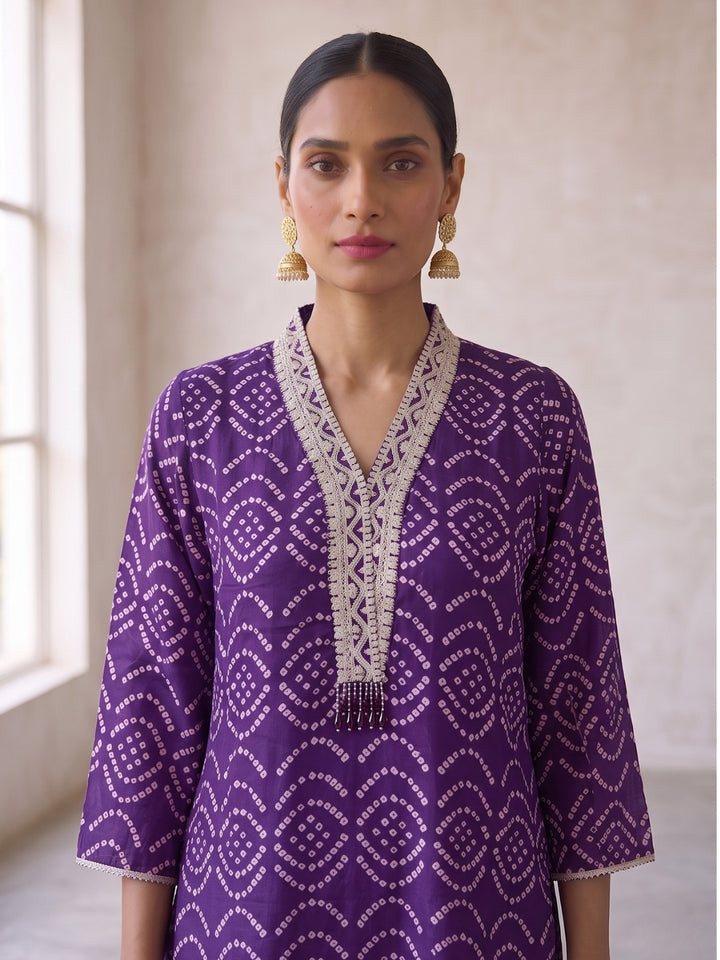 Prisha Iris Work Festive Co-Ord Set