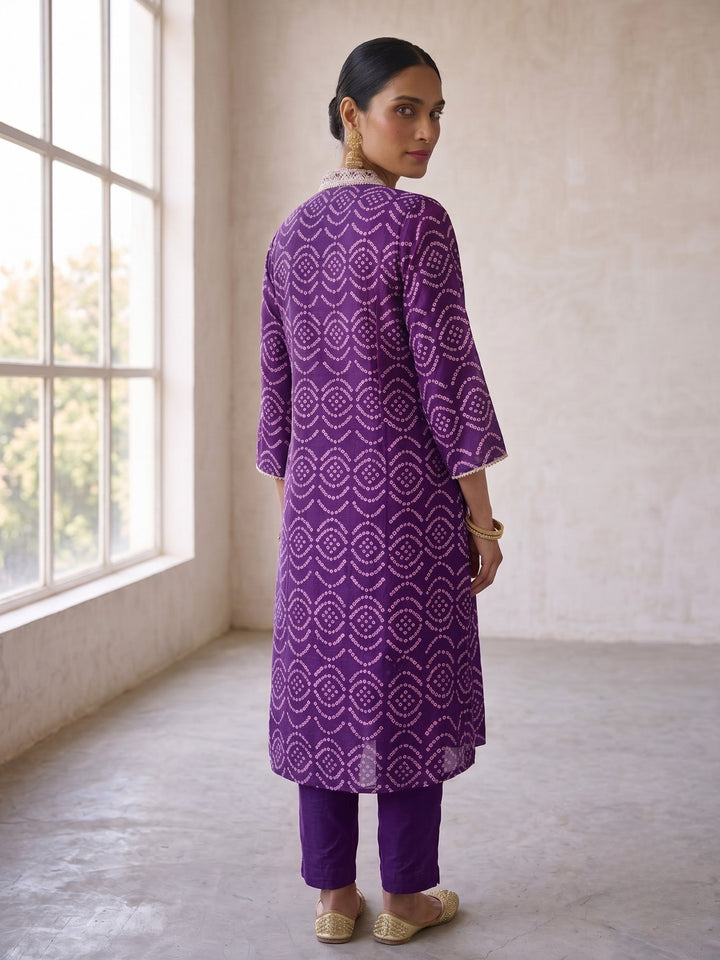 Prisha Iris Work Festive Co-Ord Set