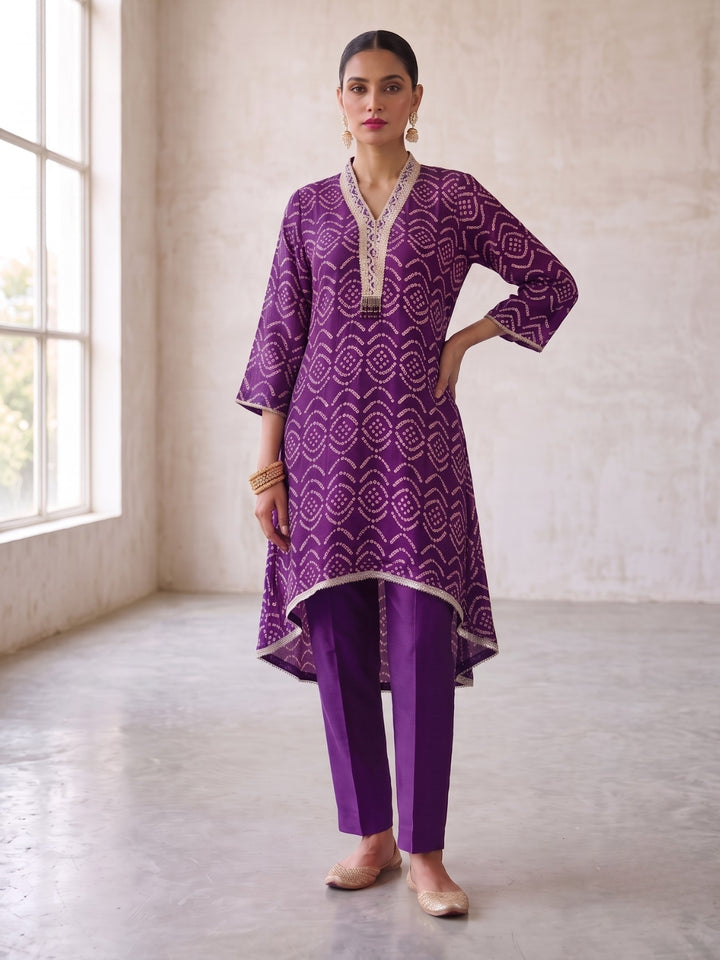 Prisha Iris Work Festive Co-Ord Set