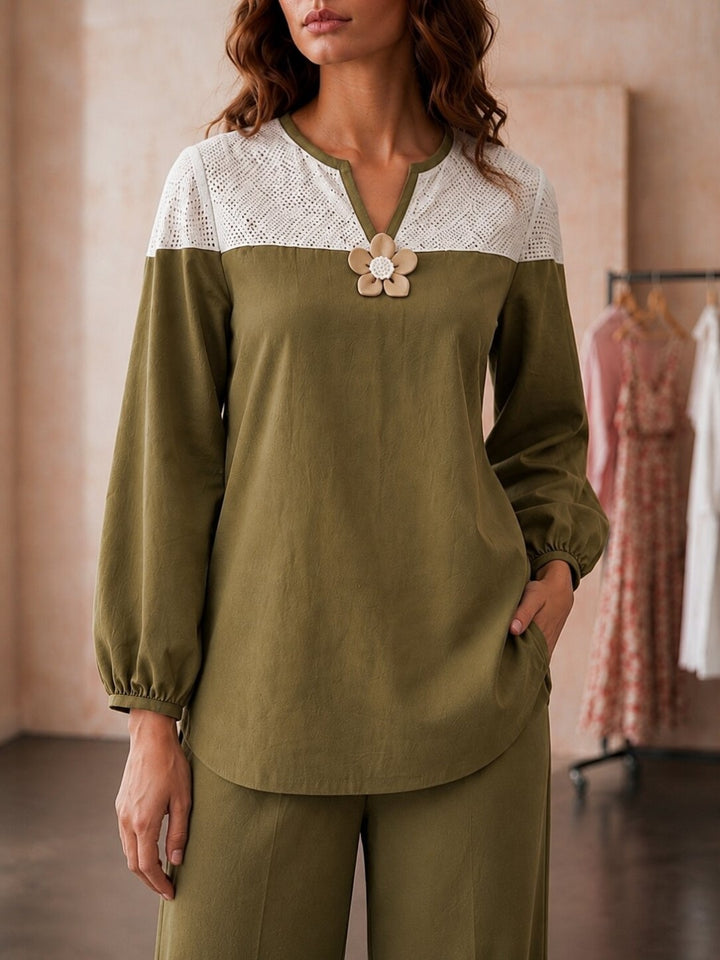 Prisha Kelly Cotton Co ord Set