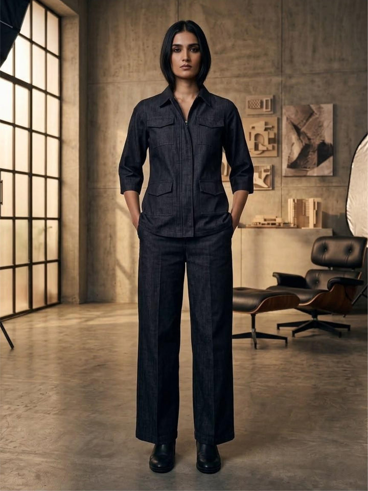 Prisha Singa Denim Co-Ord Set