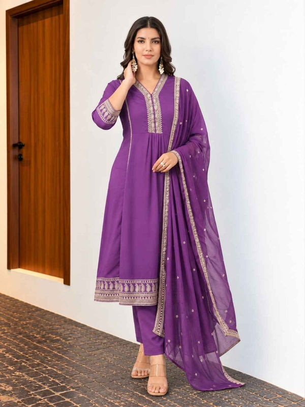 Palash Thistle full work suit set