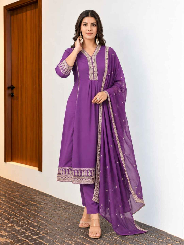 Palash Thistle full work suit set