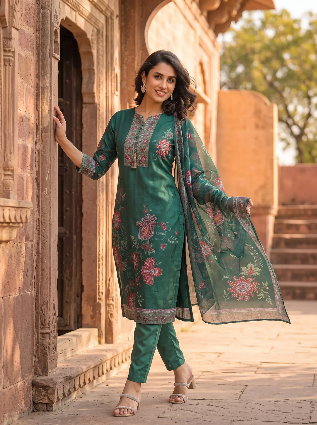 Rabha Castleton Printed Suit Set