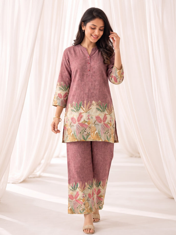 Reet Clay Printed Co-ord Set