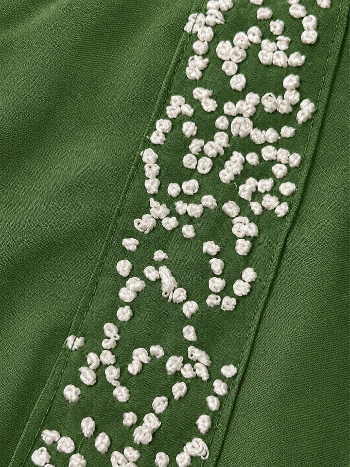 Regina Verdigris Embroidered Co-ord Set
