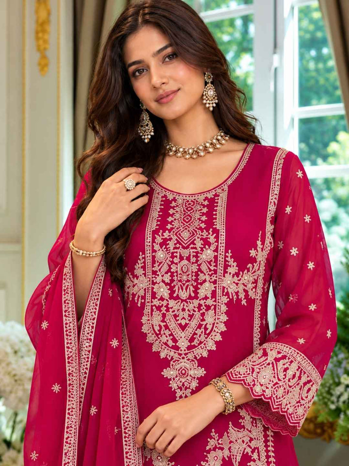 Ramneek Mulberry Full work suit set