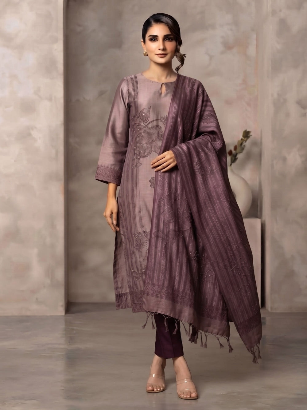 Salvi Jam Heavy Handwork Festive Suit Set