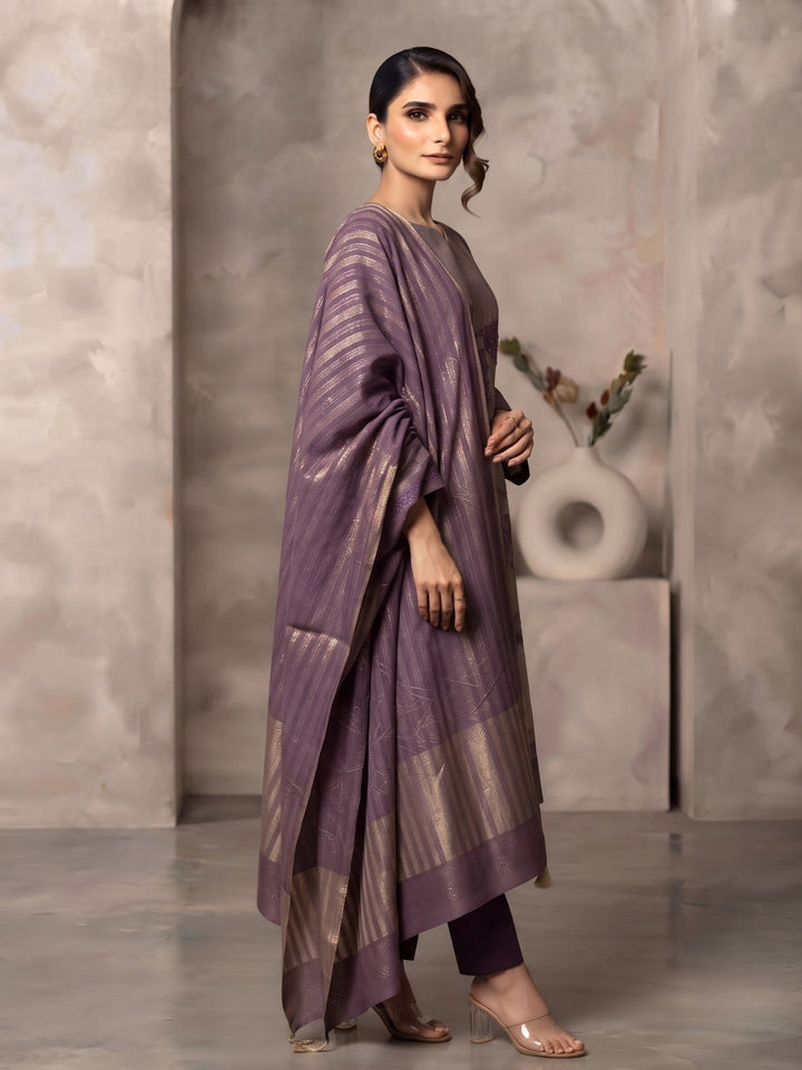 Salvi Thistle Heavy Handwork Festive Suit Set