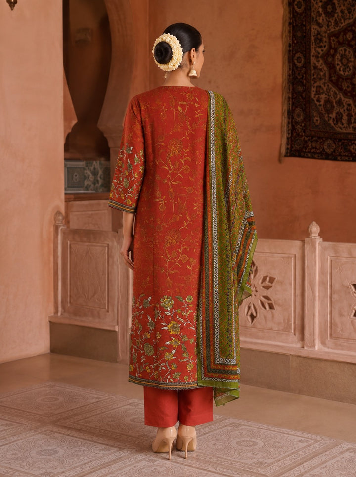 Sanjh Copper Work Suit Set