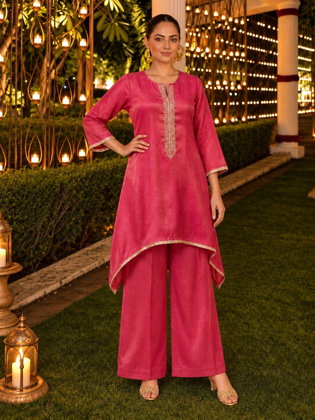 Shakti Blush Handwork Co-Ord Set