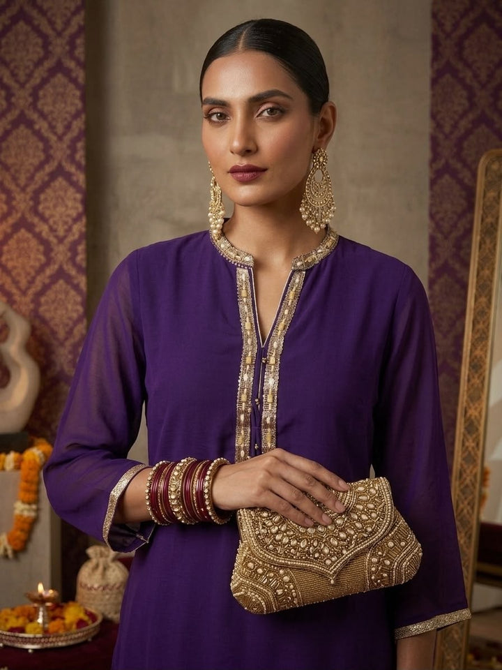 Shakti Byza Handwork Co-Ord Set