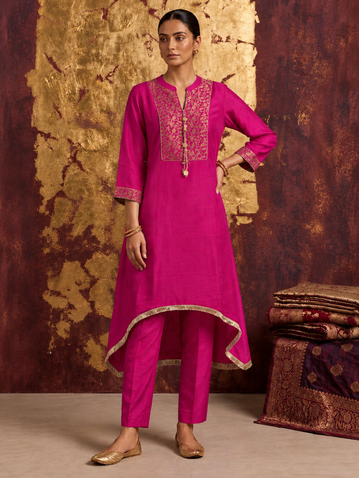 Shakti Gulnaar Festive Farshi Co-Ord Set