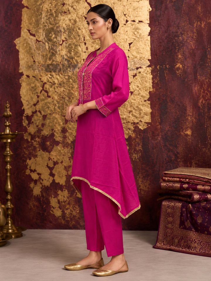 Shakti Gulnaar Festive Farshi Co-Ord Set