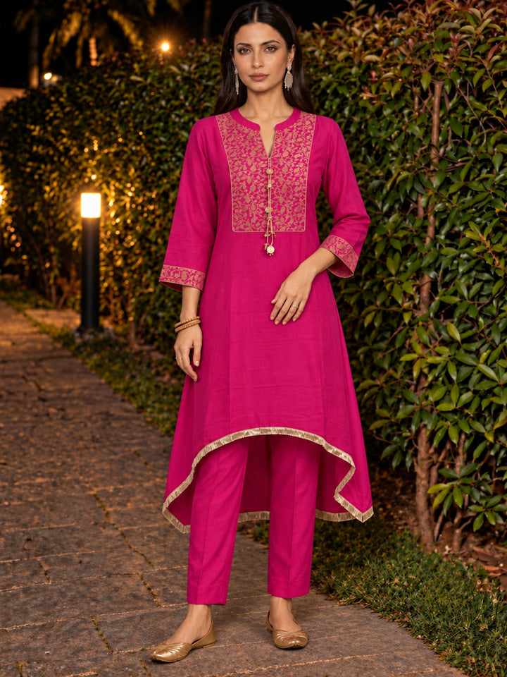 Shakti Gulnaar Festive Farshi Co-Ord Set