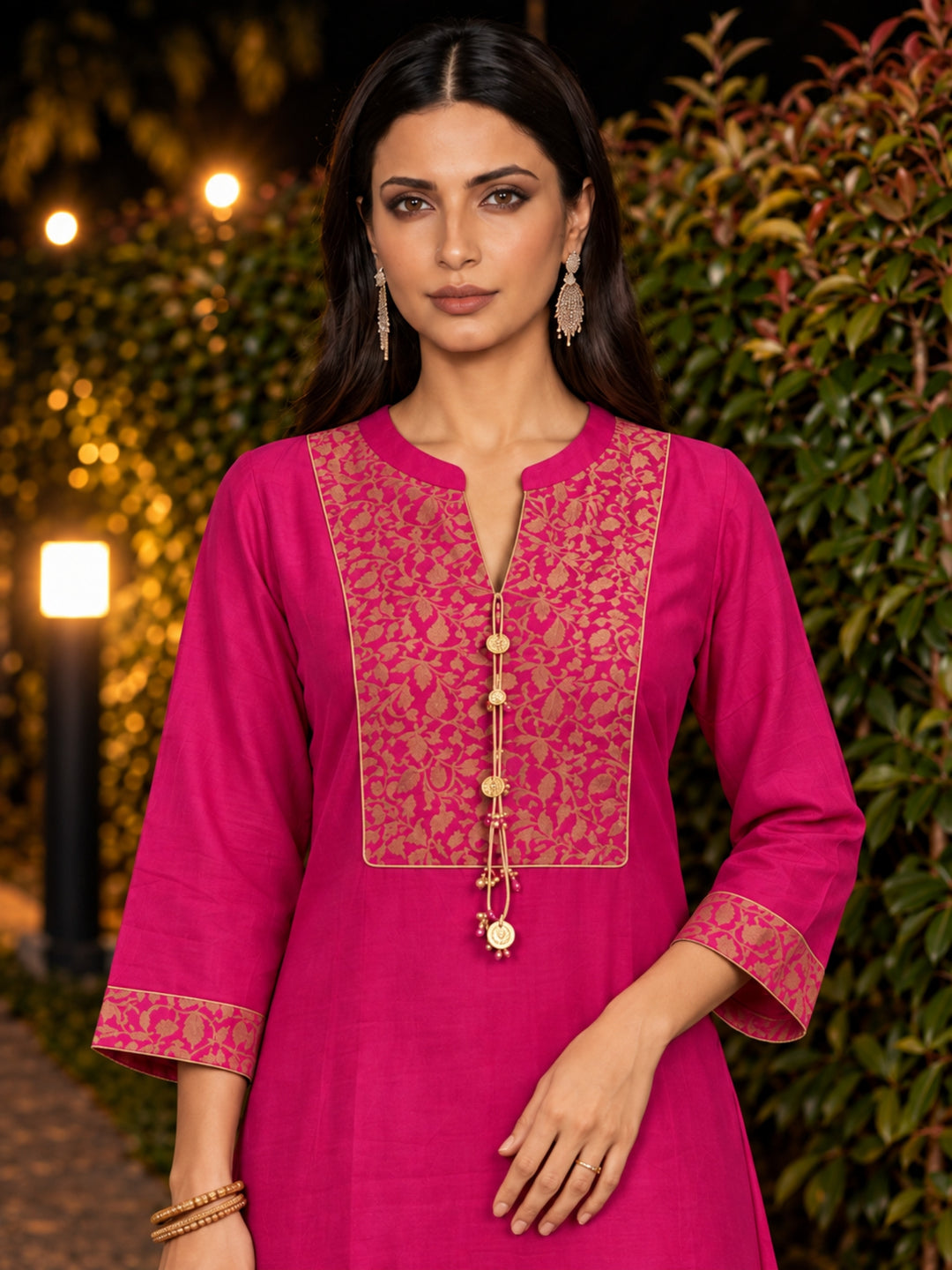 Shakti Gulnaar Festive Farshi Co-Ord Set