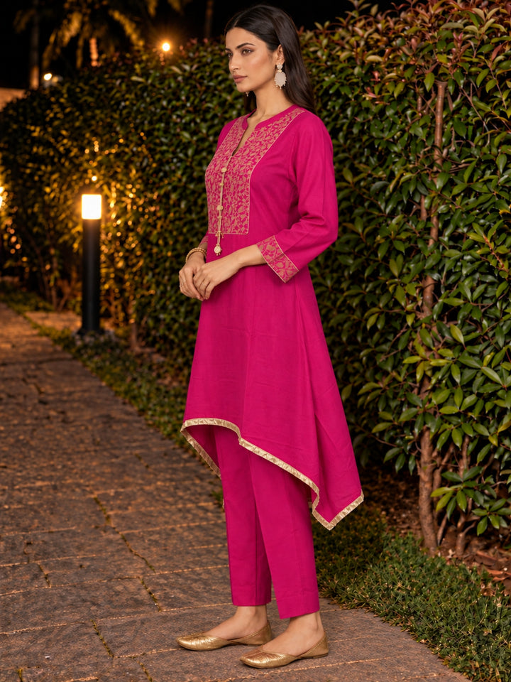 Shakti Gulnaar Festive Farshi Co-Ord Set
