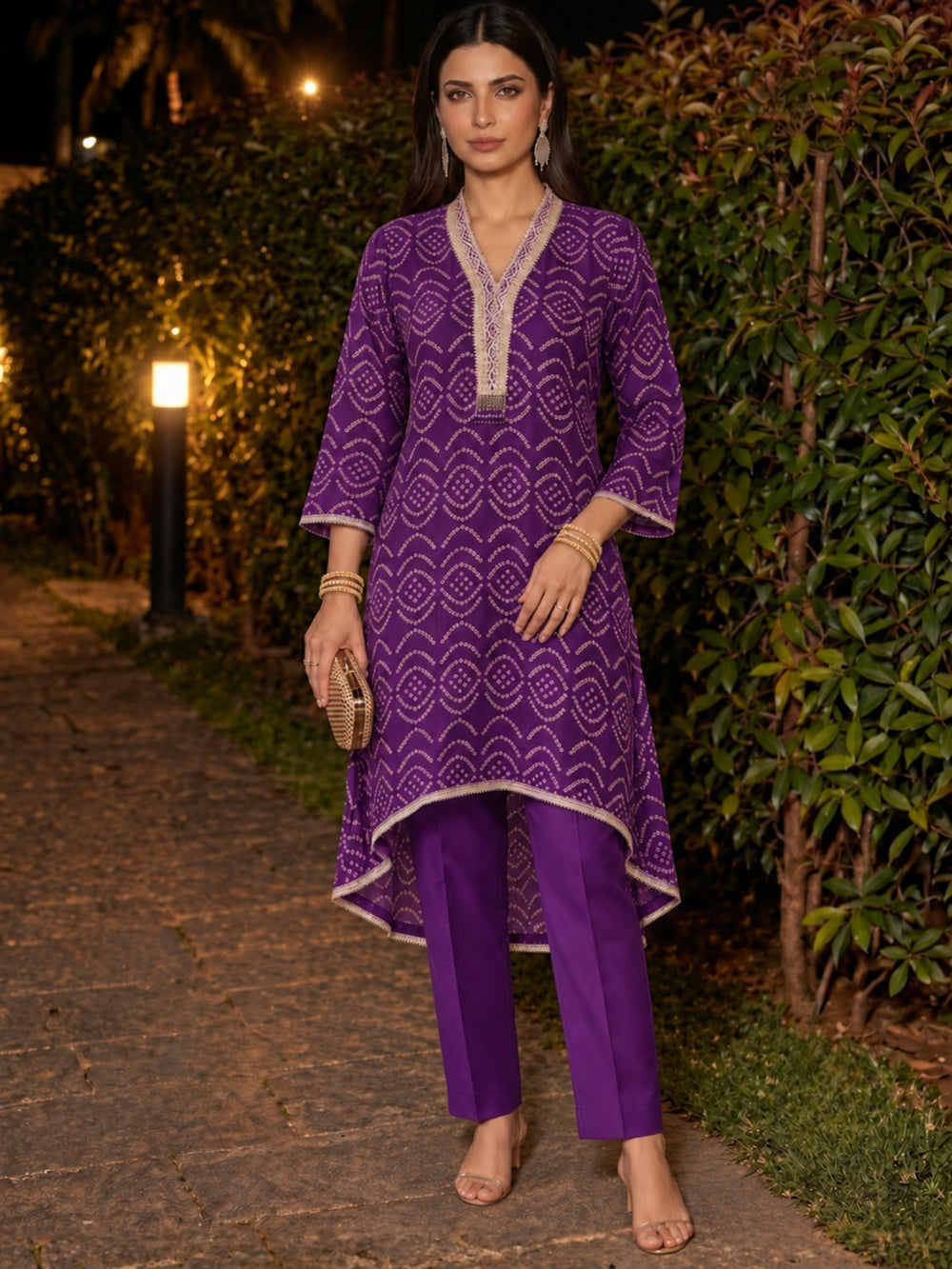Shakti Iris Work Festive Co-Ord Set