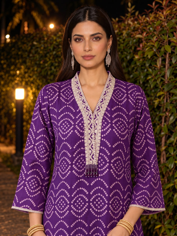 Shakti Iris Work Festive Co-Ord Set