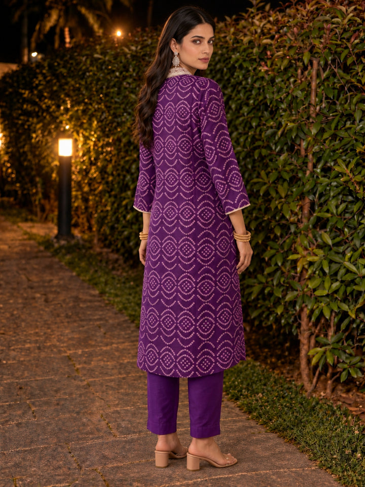 Shakti Iris Work Festive Co-Ord Set