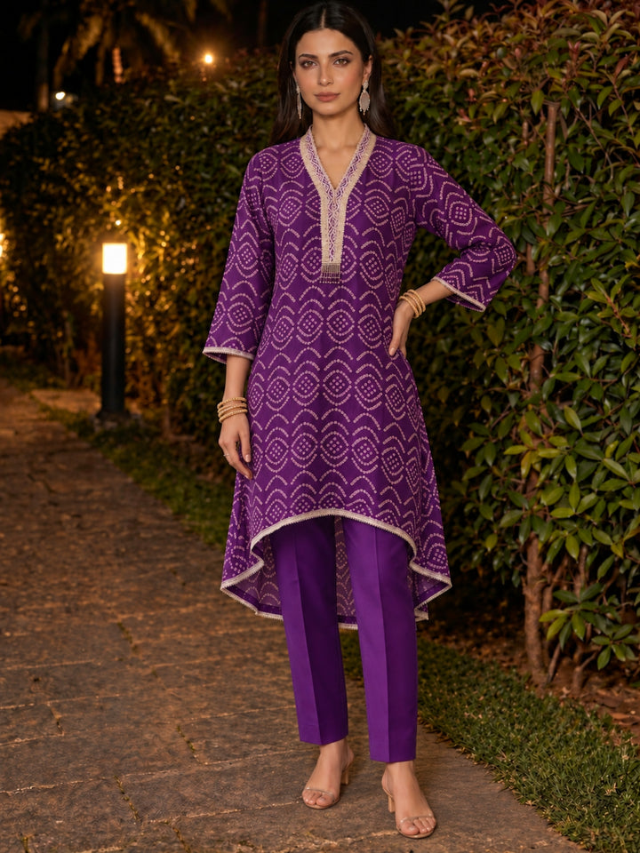 Shakti Iris Work Festive Co-Ord Set