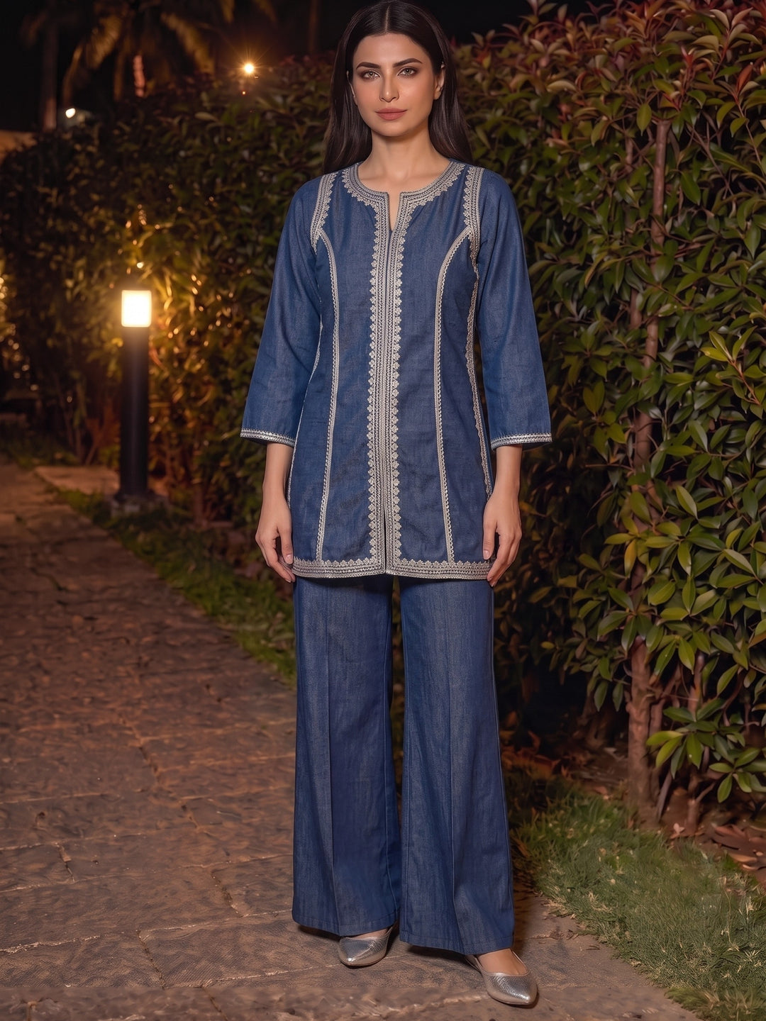 Shakti Jakarta Full Work Denim Co-Ord Set
