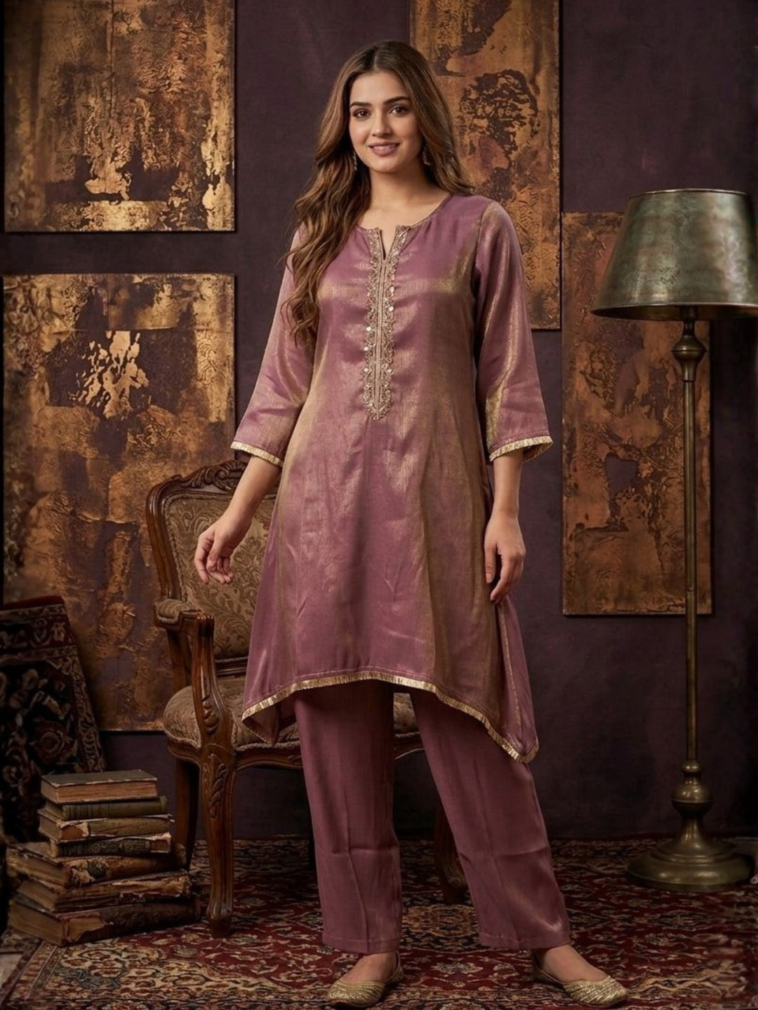 Shakti Lily Handwork Co-Ord Set