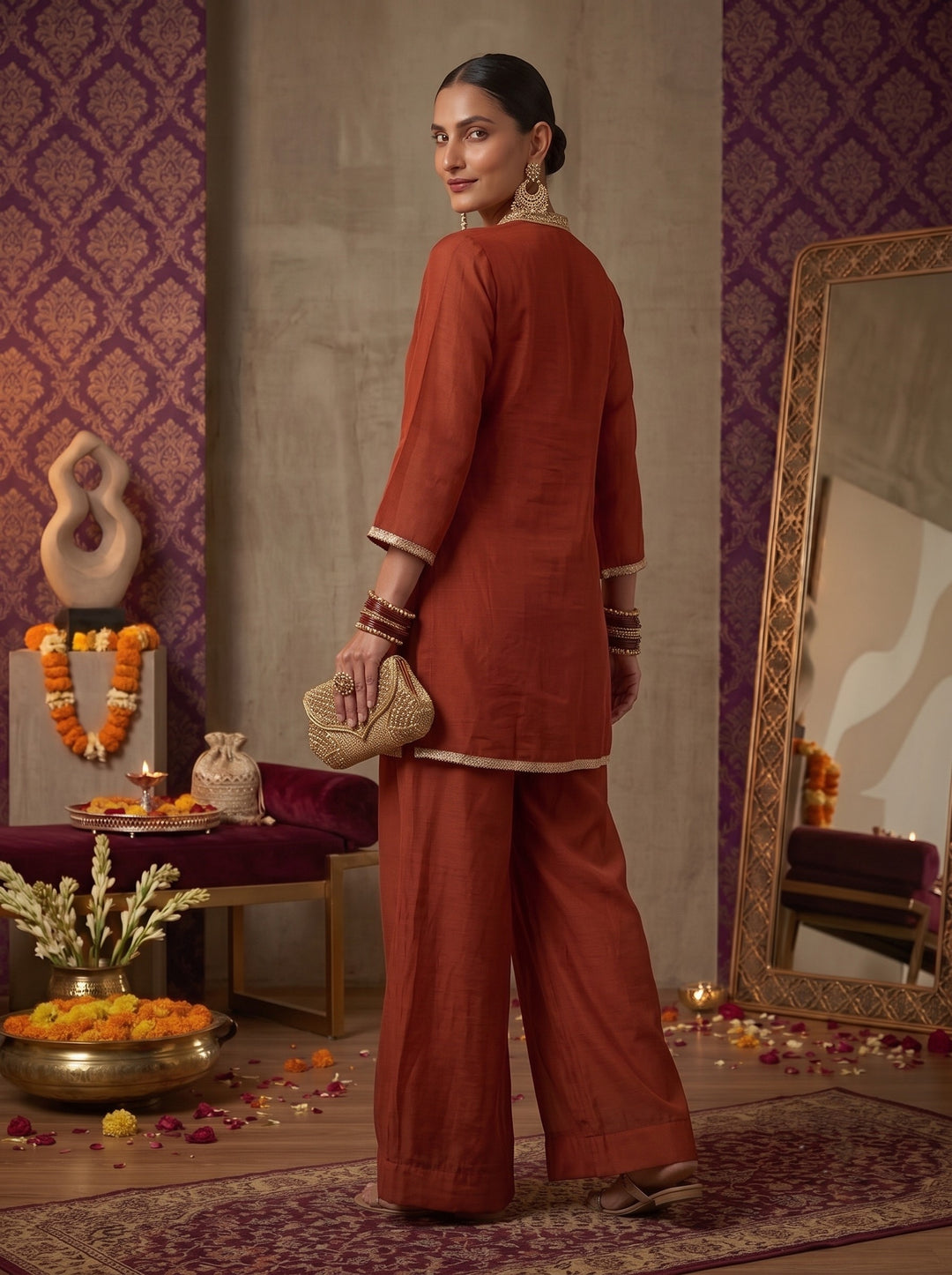 Shakti Terra Handwork Co-Ord Set