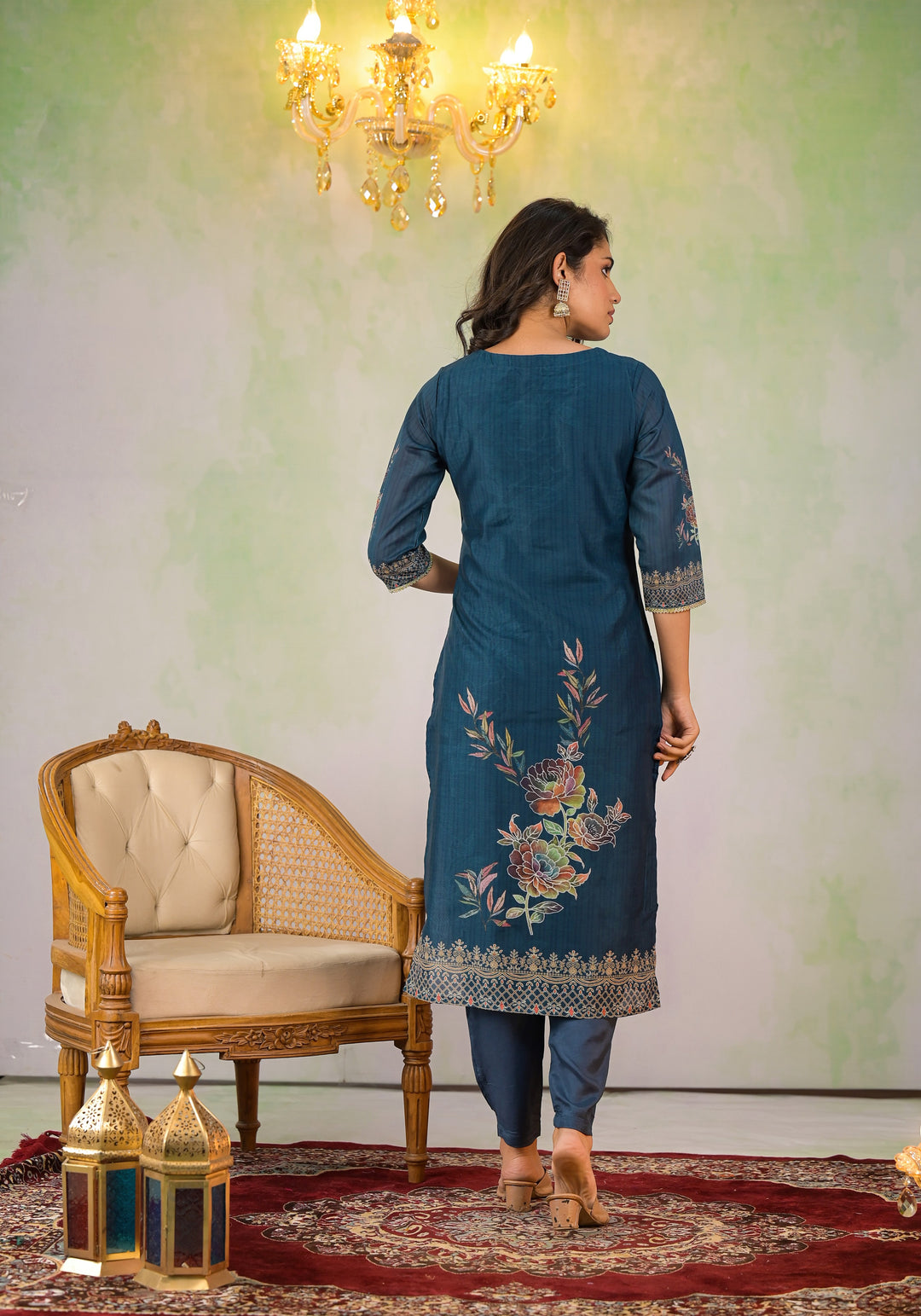 Rabha Royal Printed Suit Set