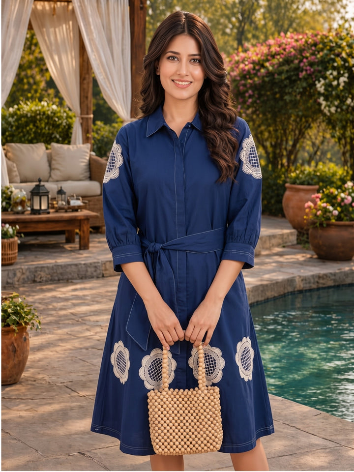 Slopi Deli Embroidery Dress