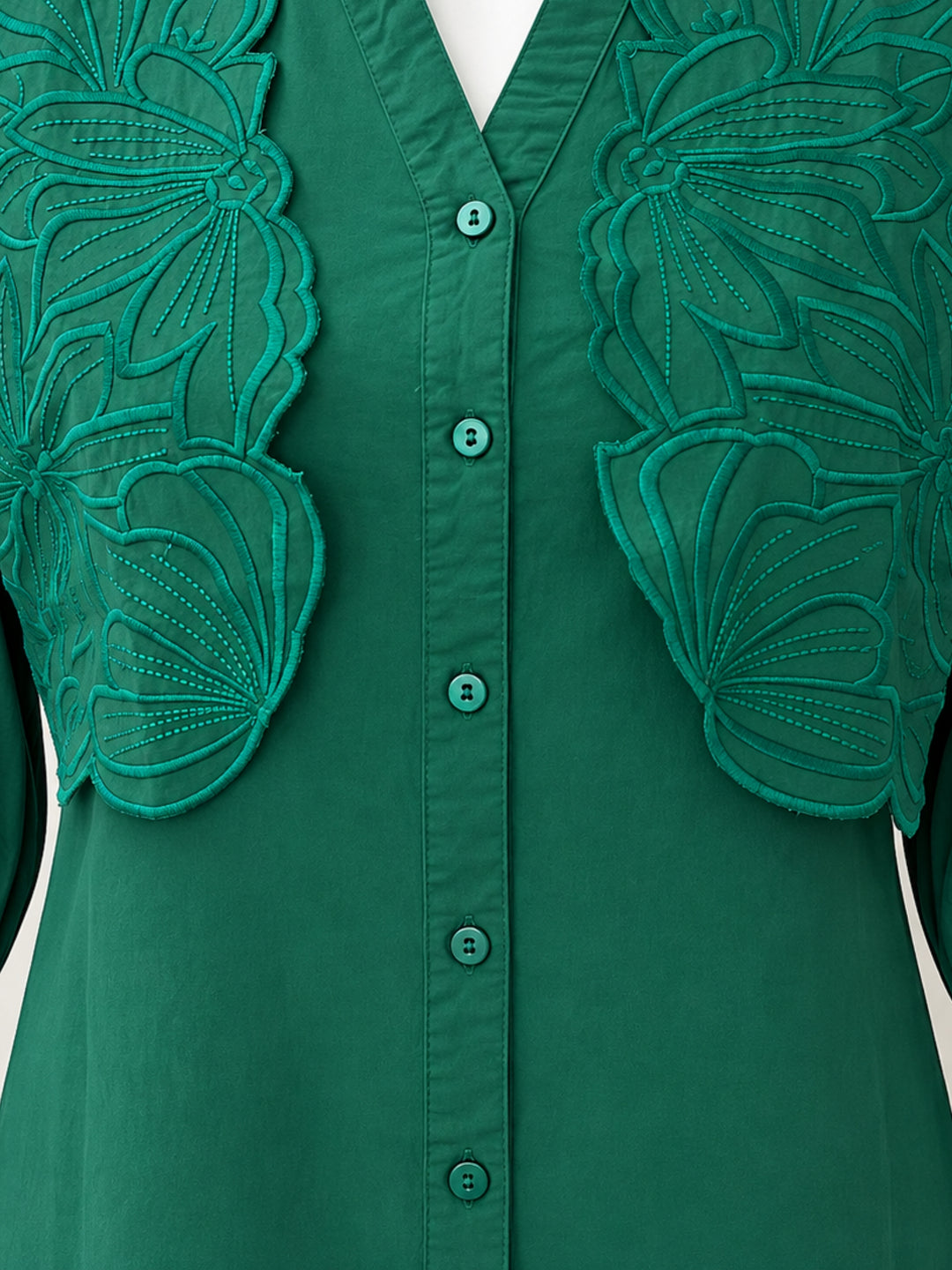 Slopi Mantis Embroidery Jacket Dress