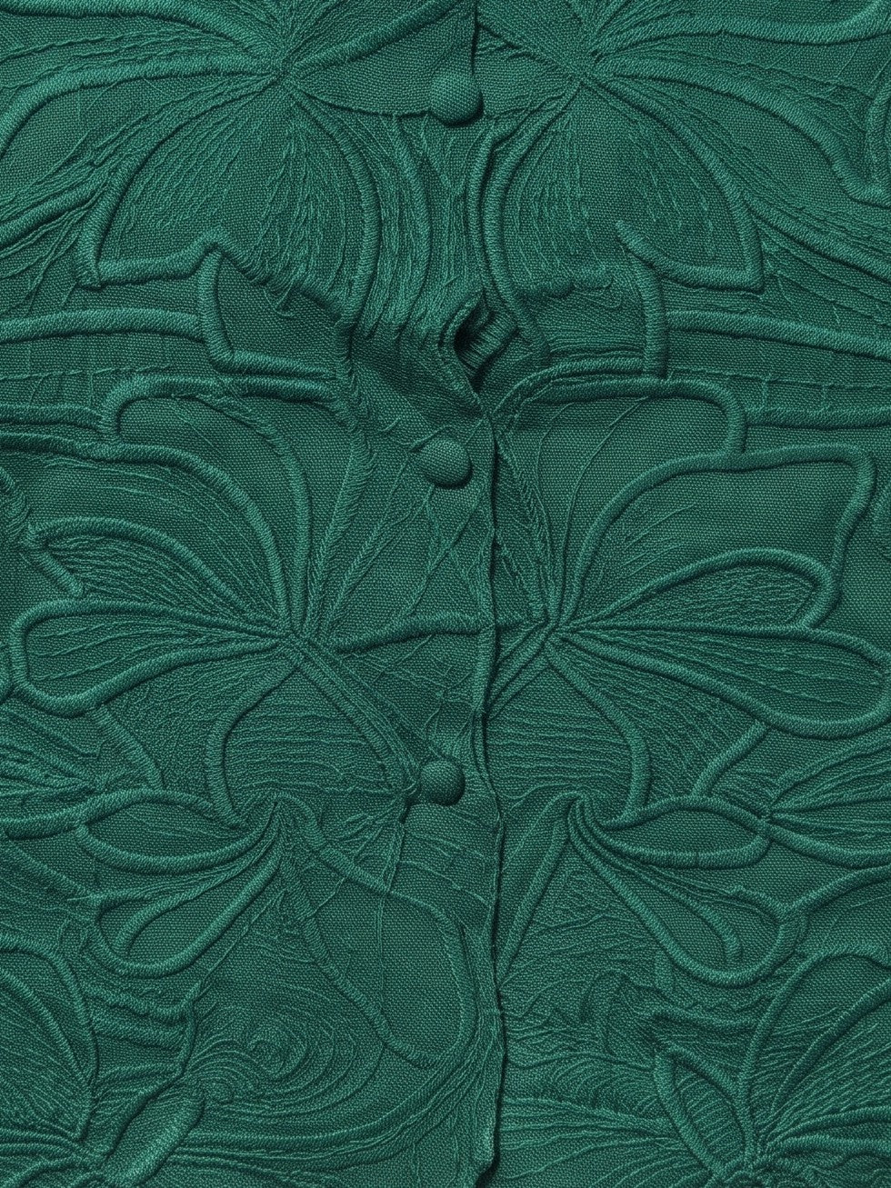 Slopi Shamrock Embroidery Cotton Co-Ord Sett