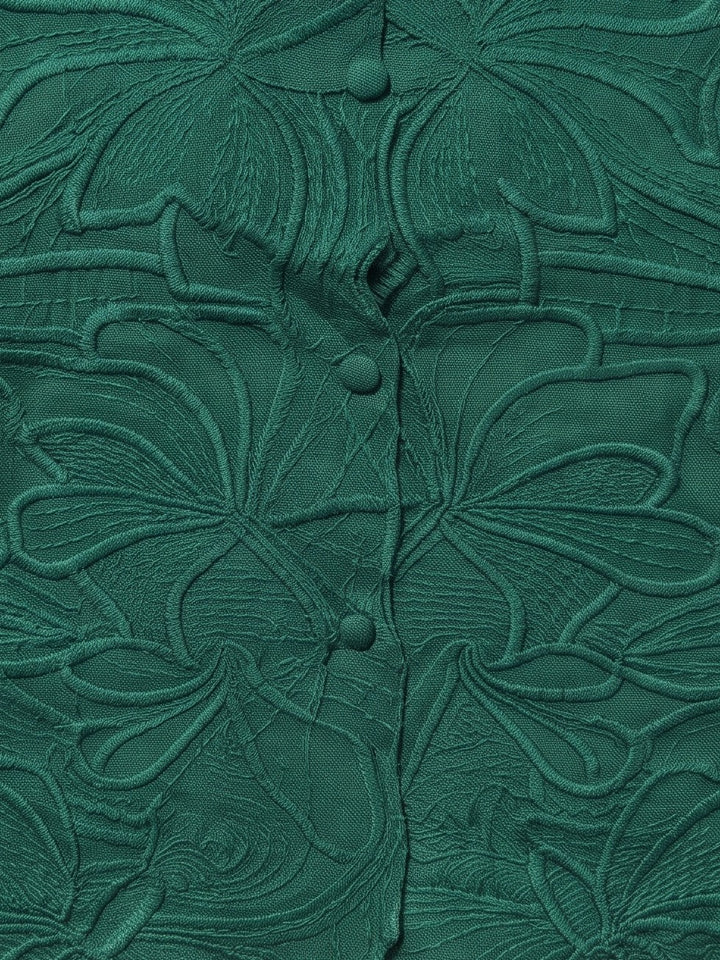Slopi Shamrock Embroidery Cotton Co-Ord Sett