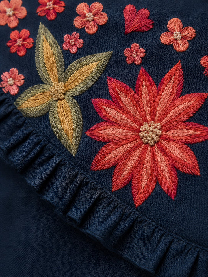 Slopi Ultra Embroidery Cotton Dress