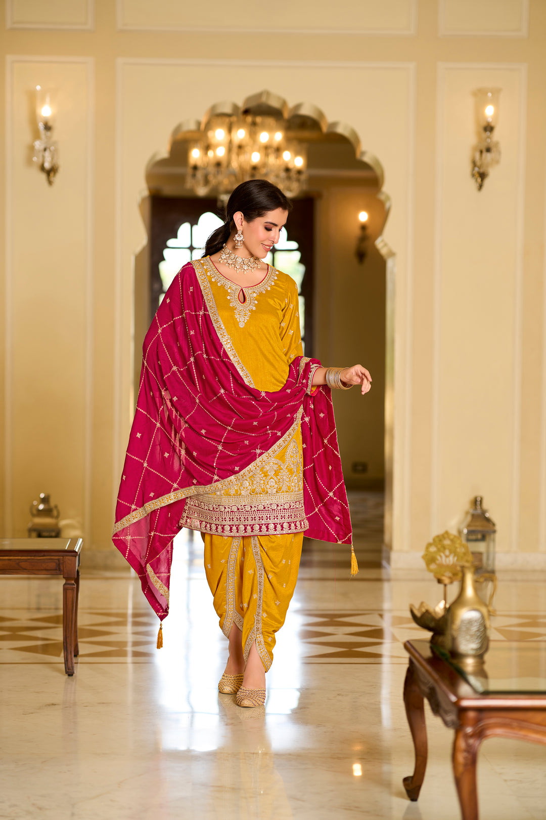 Saheli Amber Full Heavy Work Premium Suit Set