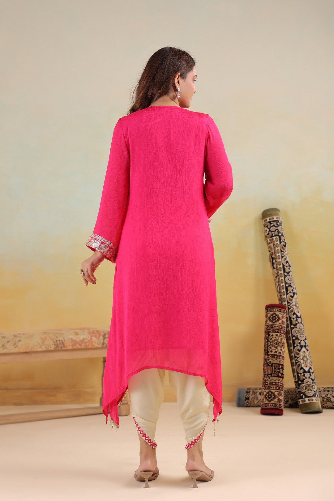 Sera rosy premium embroidery kurta pant set