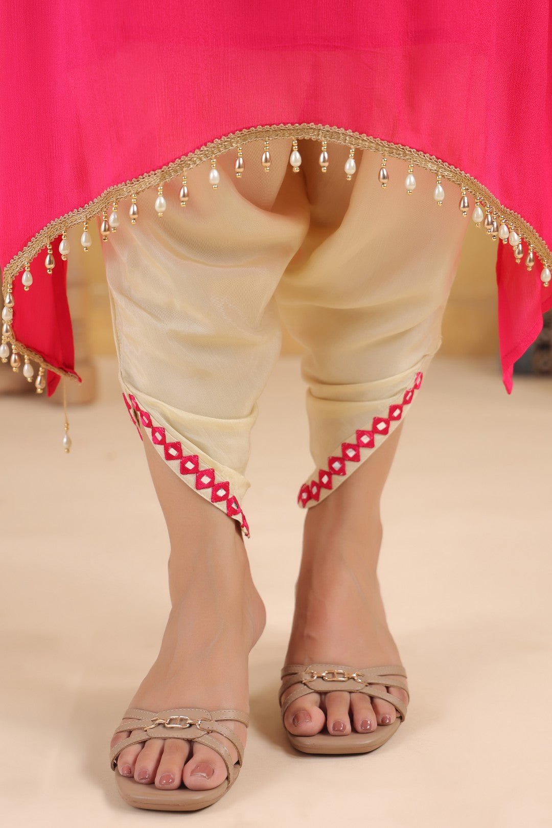 Sera rosy premium embroidery kurta pant set