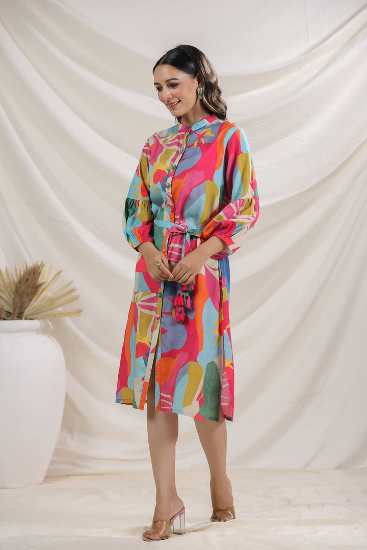 Harshini Candy Abstract Dress