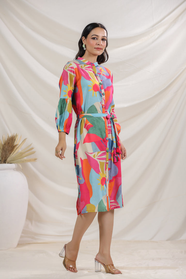 Harshini Candy Abstract Dress